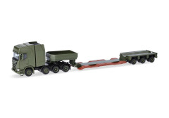 Scania CR 20 HD s nízkopodlažním návěsem "Danish army" "747295" (1:87)