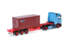 MB eActros ProCb. s kont. návěsem 20ft "Frankenbach" "320658" (1:87)