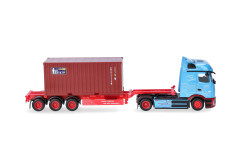 MB eActros ProCb. s kont. návěsem 20ft "Frankenbach" "320658" (1:87)
