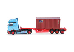 MB eActros ProCb. s kont. návěsem 20ft "Frankenbach" "320658" (1:87)