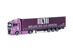 MAN eTGX GM s návěsem "Müller - Die lila Logistik" "320801" (1:87)