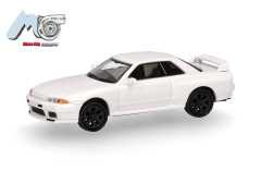 Nissan Skyline GTR32, bílý "87MC000102" (1:87)